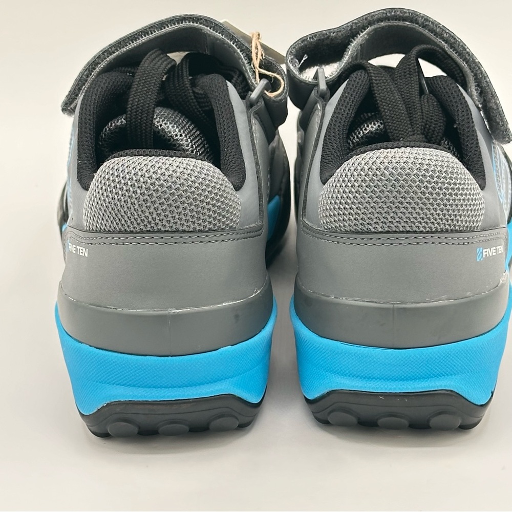 Women’s Adidas Five Ten 5.10 Kestrel Lace Carbon Cyan Mountain Bike shoe… - Picture 4 of 11